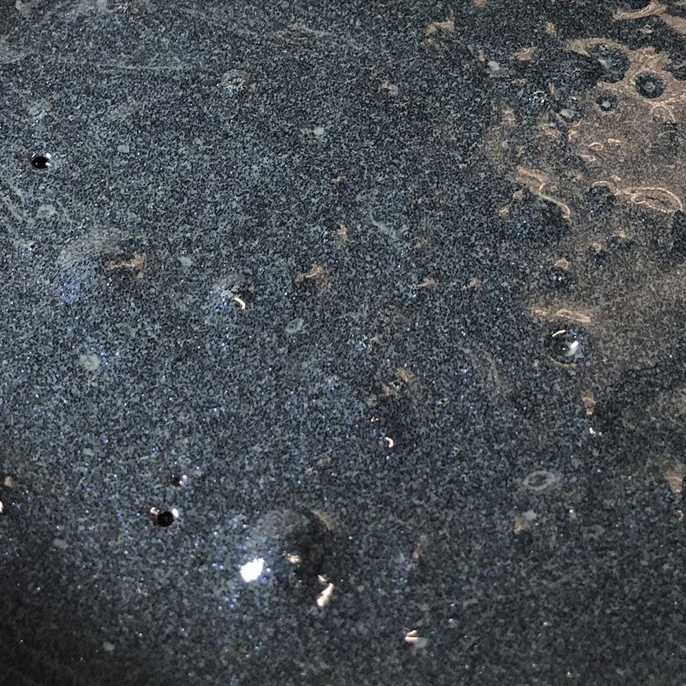 Gun Metal Black Glitter Plastisol Ink