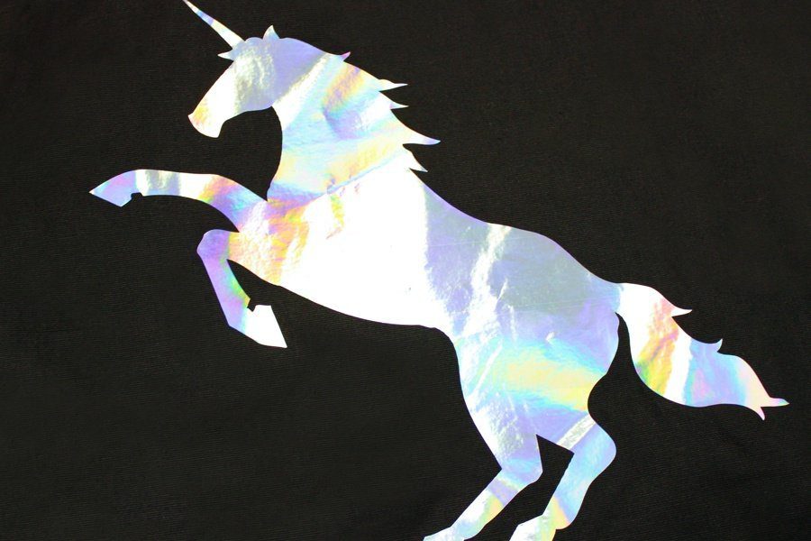 Holographic Heat Transfer Vinyl HTV 18" X 1 Yard