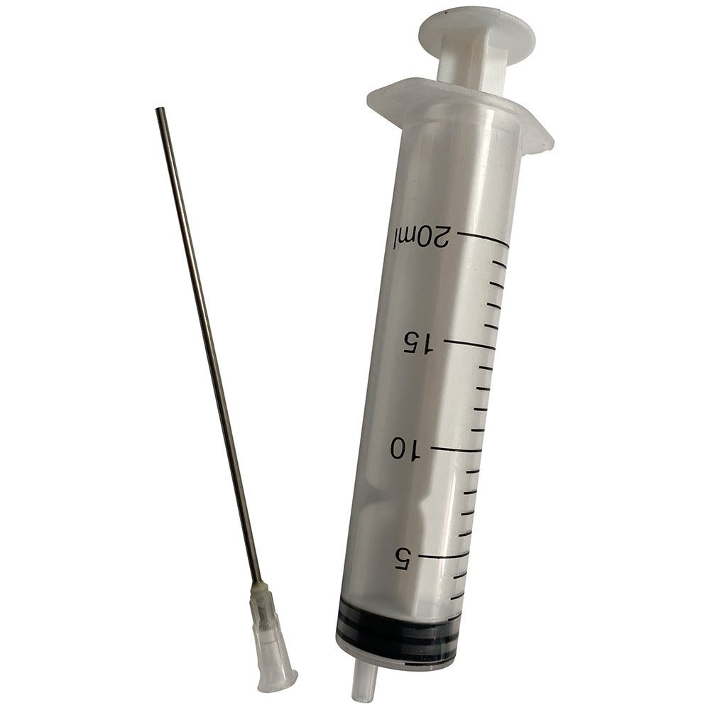 Long Needle Ink Syringe 20 Ml Capacity