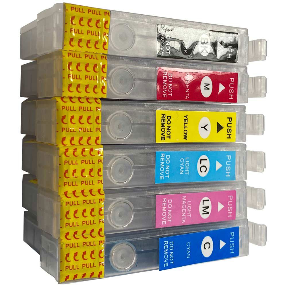 Epson 1400 All Black Ink Conversion Kit w/ 1 Syringe & Long Needle 8 oz Ink