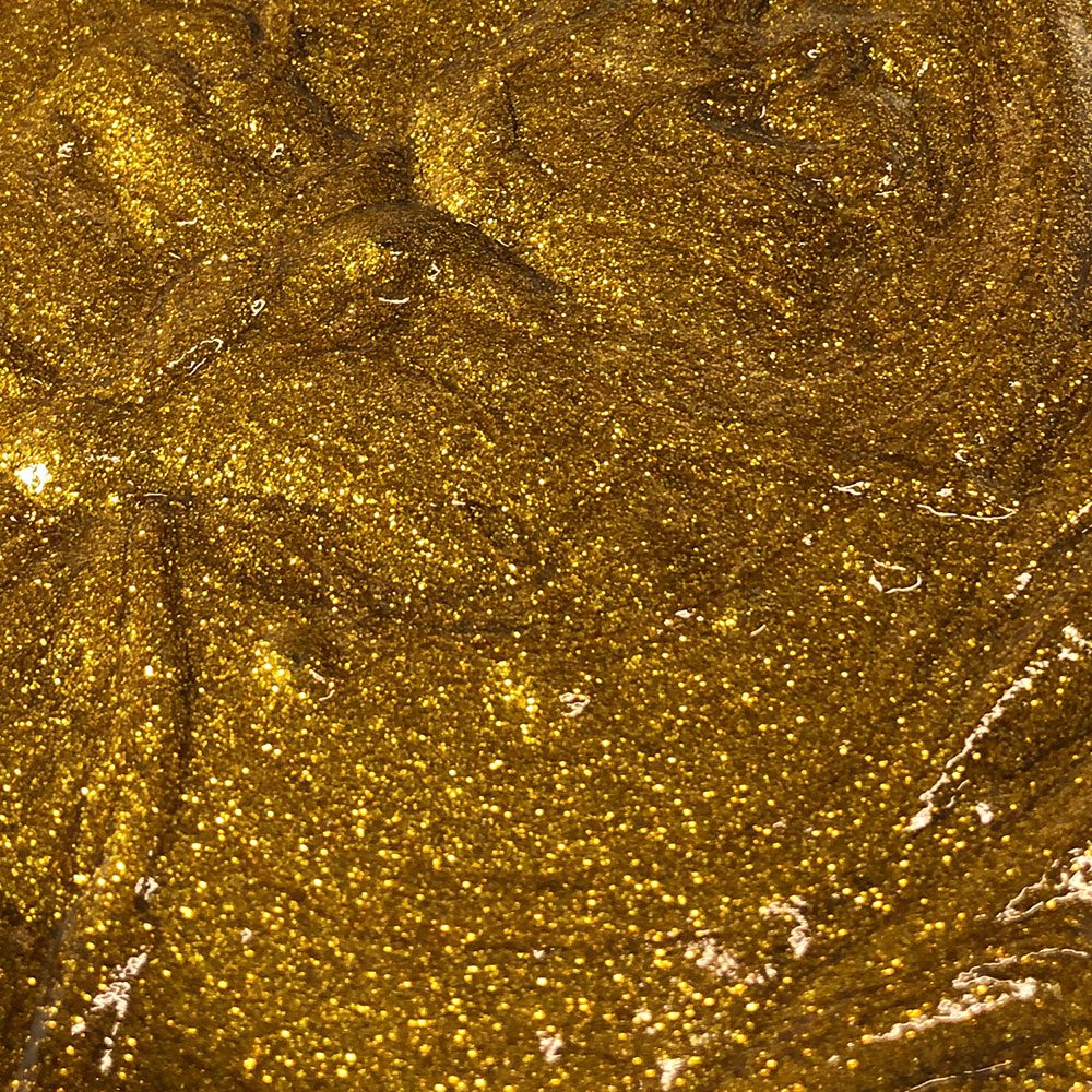 Lemon Gold Glitter Plastisol Ink