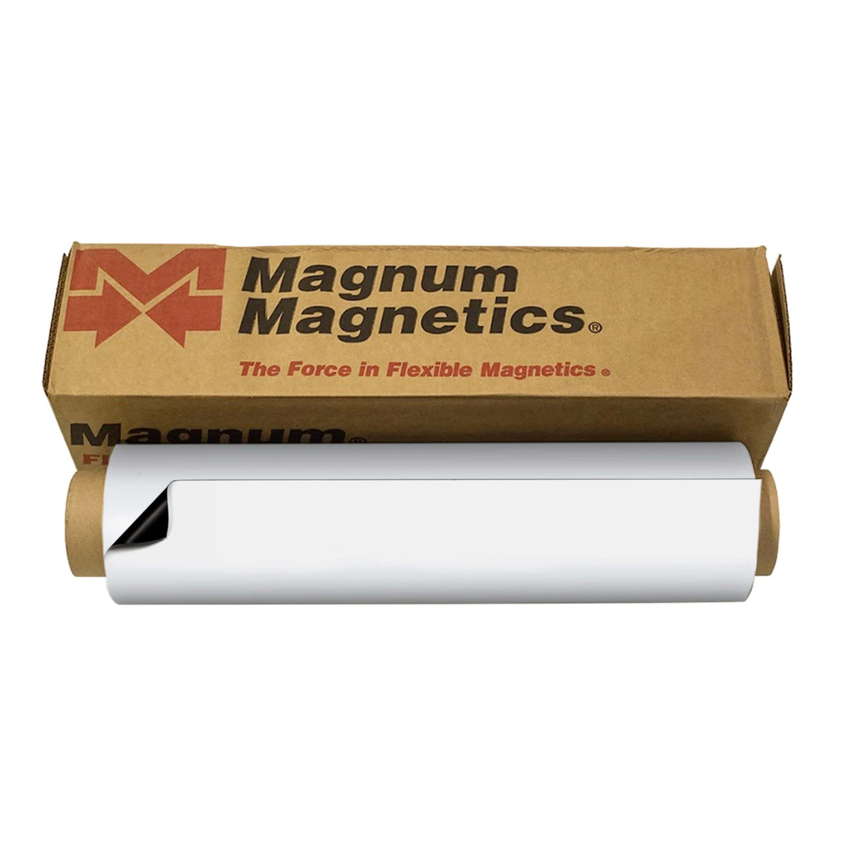 Magnum Magnetics DigiMag® Printable Magnetic Sheeting – 24" Roll – Matte White – 30 mil