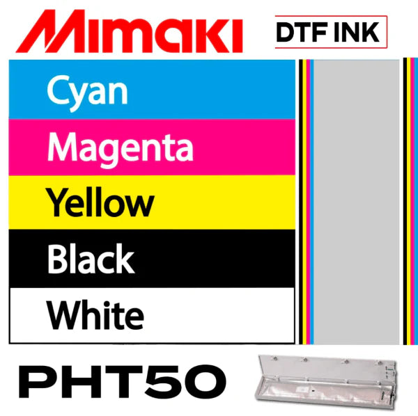 Mimaki Textile Pigment Ink for DTF TXF150 Series Printer (PHT50)