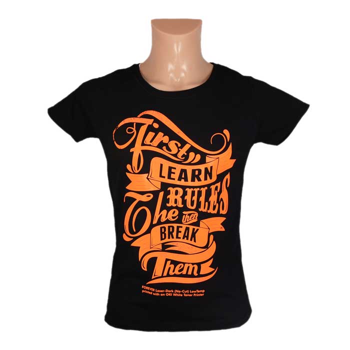 FOREVER Flex-Soft (No-Cut) Laser/LED Heat Transfer Paper – A + B Sheet Set (8.5" x 11")