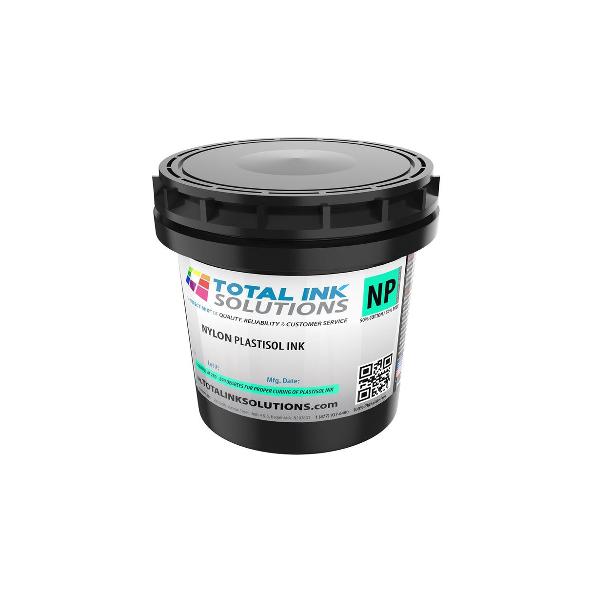 Nylon White Plastisol Ink – For Cotton, Polyester, Nylon & Blends