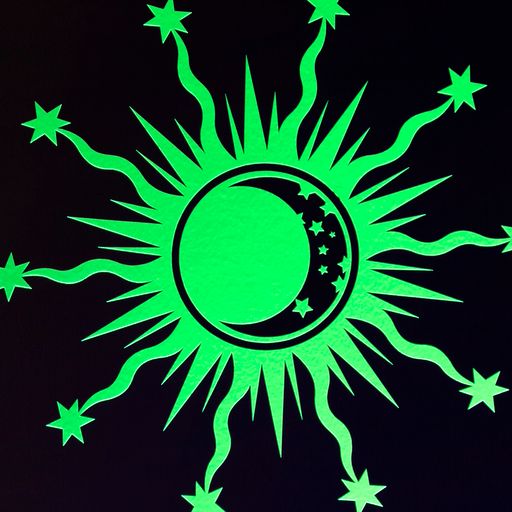 Easypsv Permanent Glow Vinyl - 13.5" X 1 YD