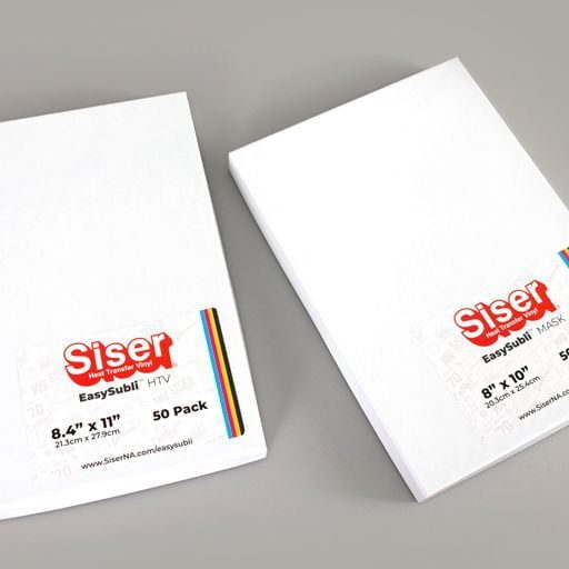 Siser® Easysubli® Packs - 10 Sheet Per Pack Mask Included