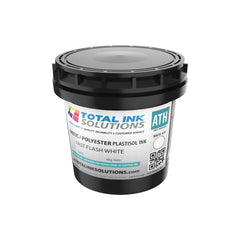 Fast Flash Athletic 100% Polyester Plastisol Ink - White - Quart