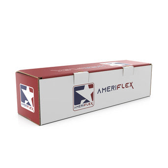 AmeriFLEX USA™ QuickPrint™ Silver PU Printable Heat Transfer Vinyl | Metallic Finish Printable HTV