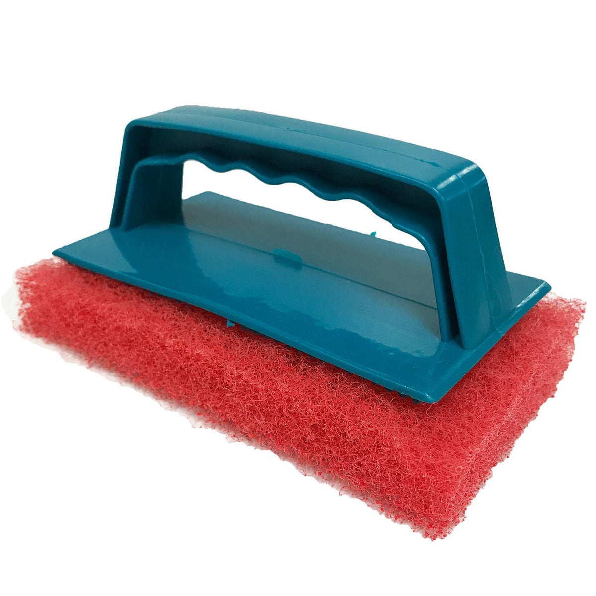 Franmar® Red Biggee Scrub Pad (Gentle) And Handle