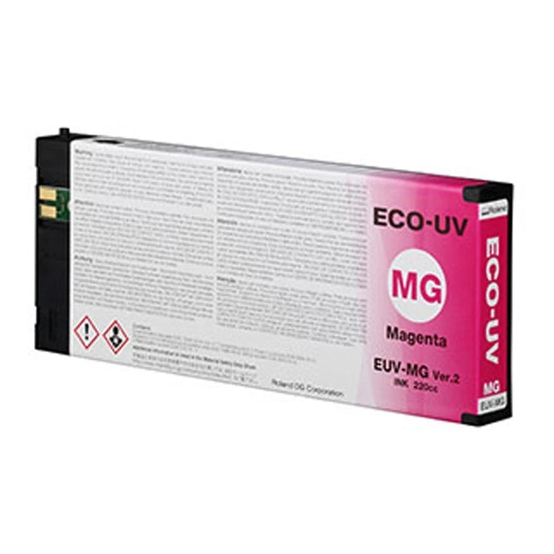 Roland Eco-UVS - 2 EUVS 220cc Series - Ink Cartridge.