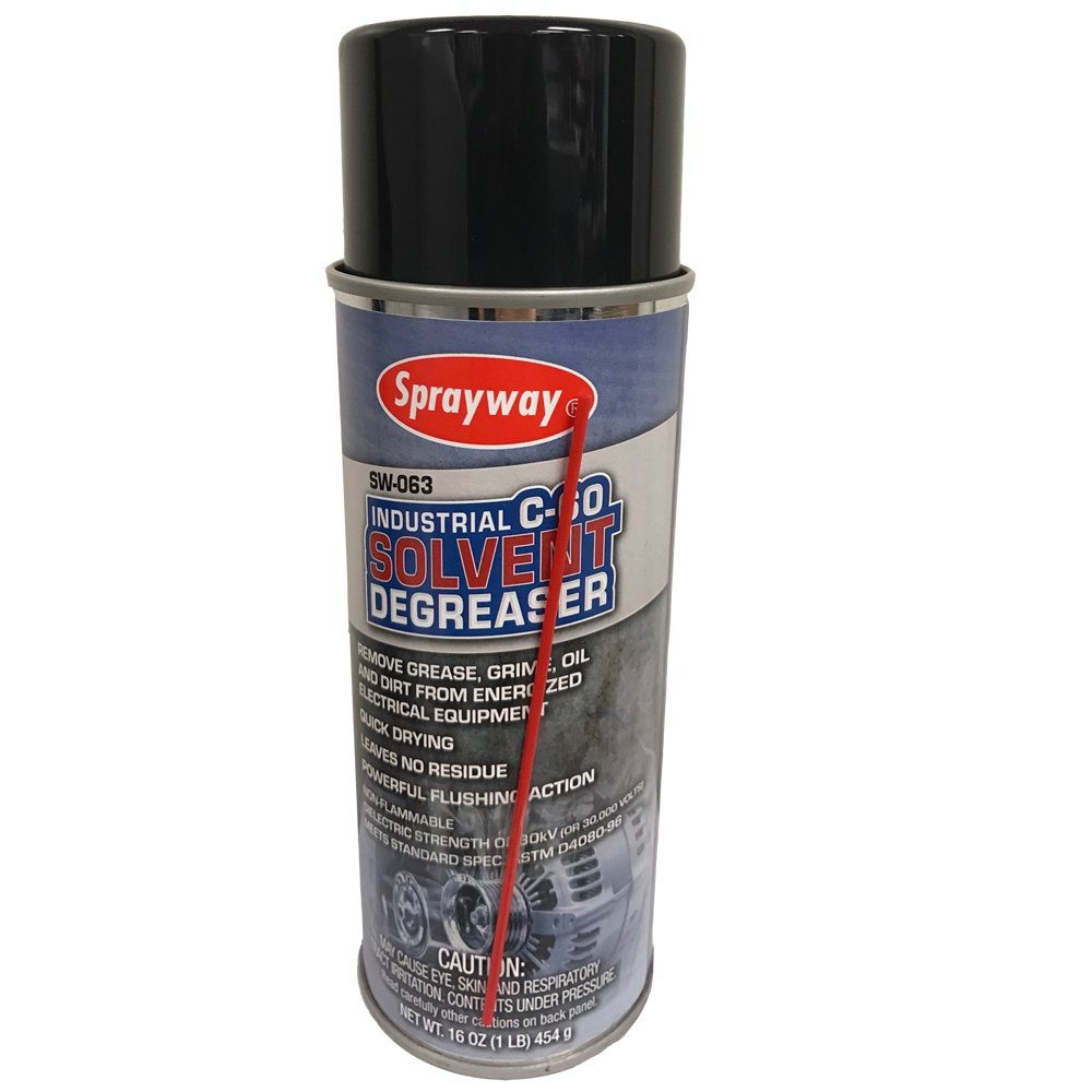 Sprayway C-60 Solvent Cleaner & Degreaser - 20 Oz. - 1 Can