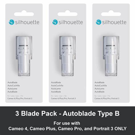 Silhouette AutoBlade – Precision Self-Adjusting Blade for Silhouette Cutting Machines