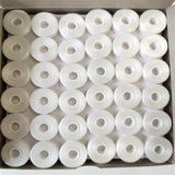 Smash Sideless Bobbin – Size L, White, 150 Yards (144/Box)