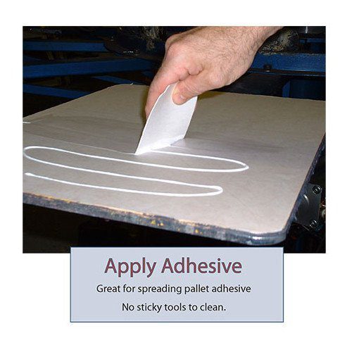 Disposable Plastic-Coated Scraper Cards – 3.5" x 3.5" (Pack of 100) | Versatile Ink & Adhesive Spreading Tool