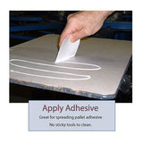Disposable Coated Clean-Up Cards – 3.5" x 3.5" – Pack of 100