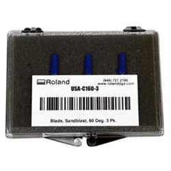 Roland 60/1.00 Offset 60*/1.00 Offset Premium Blade, 3 Ea. - Thick Materials