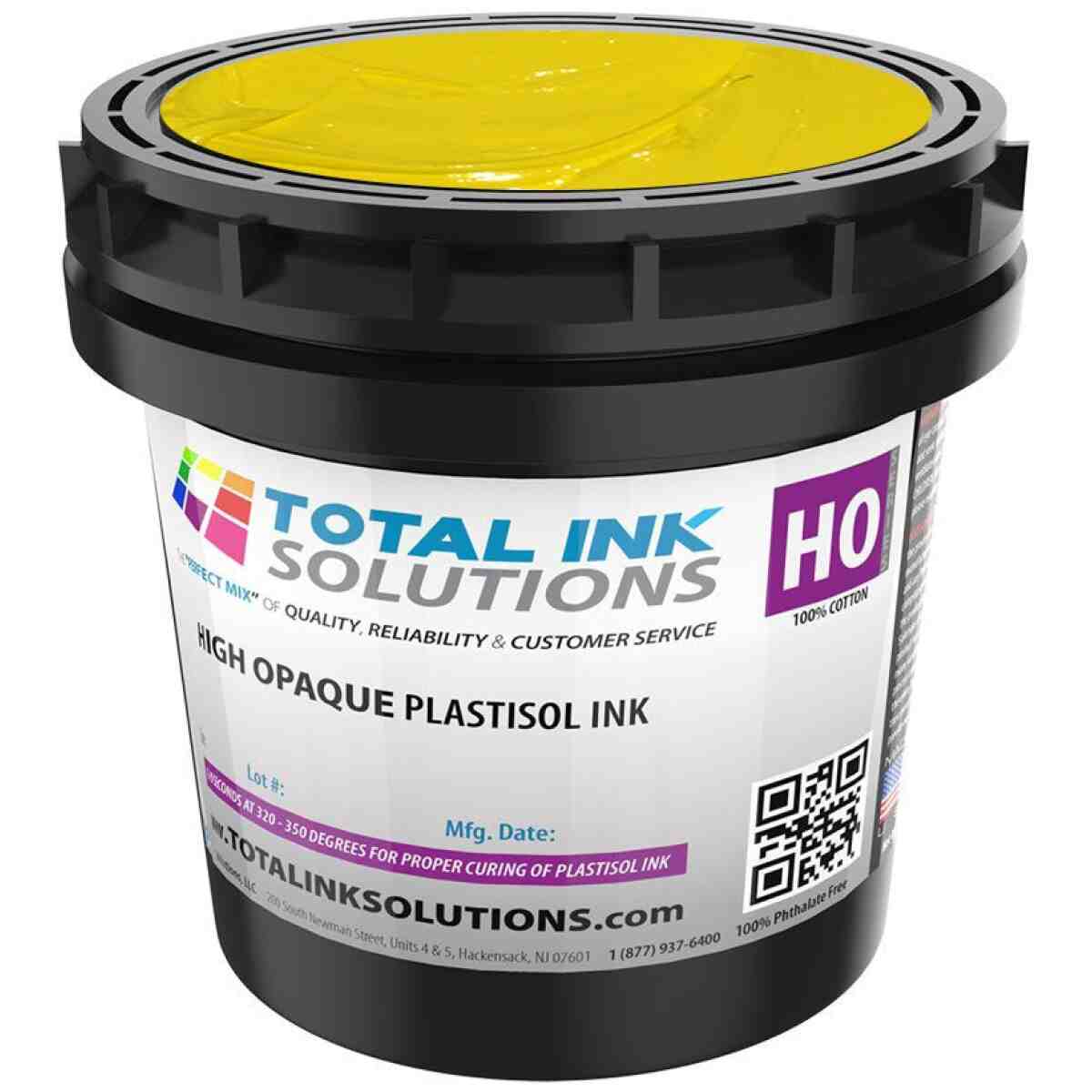 High Opaque Plastisol Ink – Colors-Quart TOTAL INK SOLUTIONS®