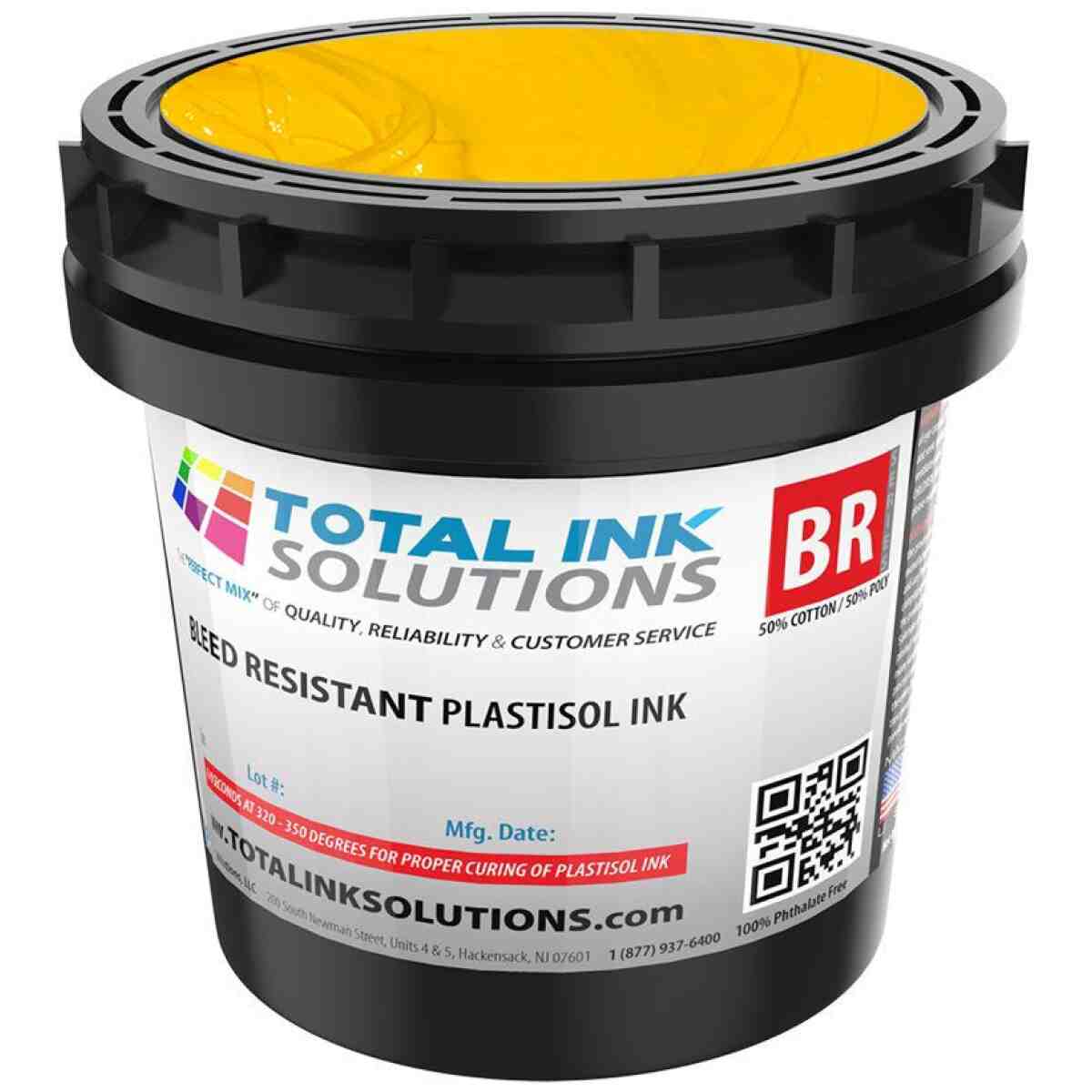 Bleed Resistant Plastisol Ink - Colors-Gallon TOTAL INK SOLUTIONS®