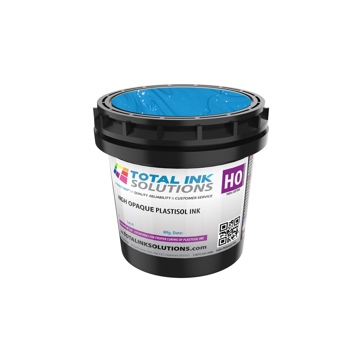 HIGH OPAQUE PLASTISOL INK – COLORS-QUART - Total Ink Solutions