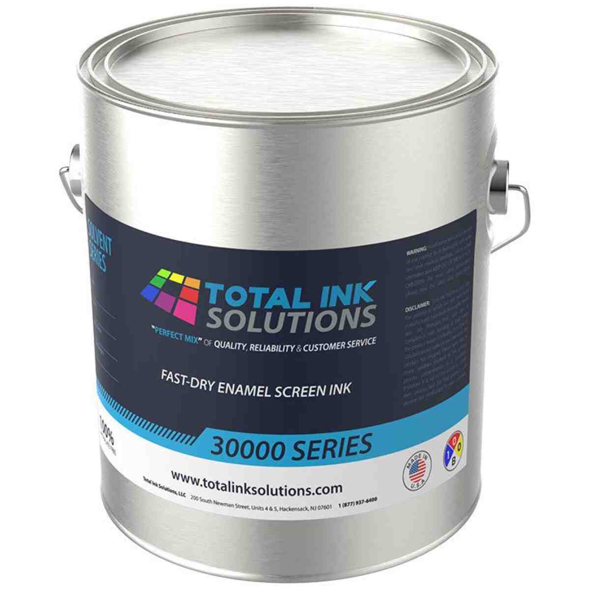 Enamel Screen Printing Ink Fast-Air Dry 30000 Series - Gallon - Total Ink  Solutions