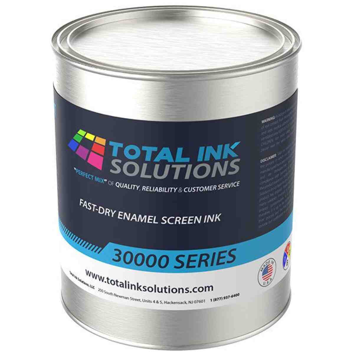 Enamel Screen Printing Ink Fast-Air Dry 30000 Series - Quart TOTAL INK SOLUTIONS®