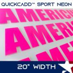 Quickcadd™ Sport Neon Heat Transfer Film 20" (4408046551105)