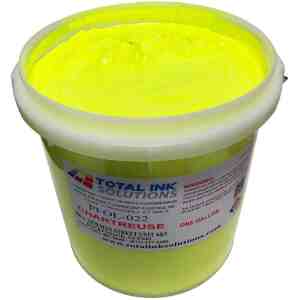 Waterbase Fluorescent Chartreuse Ink