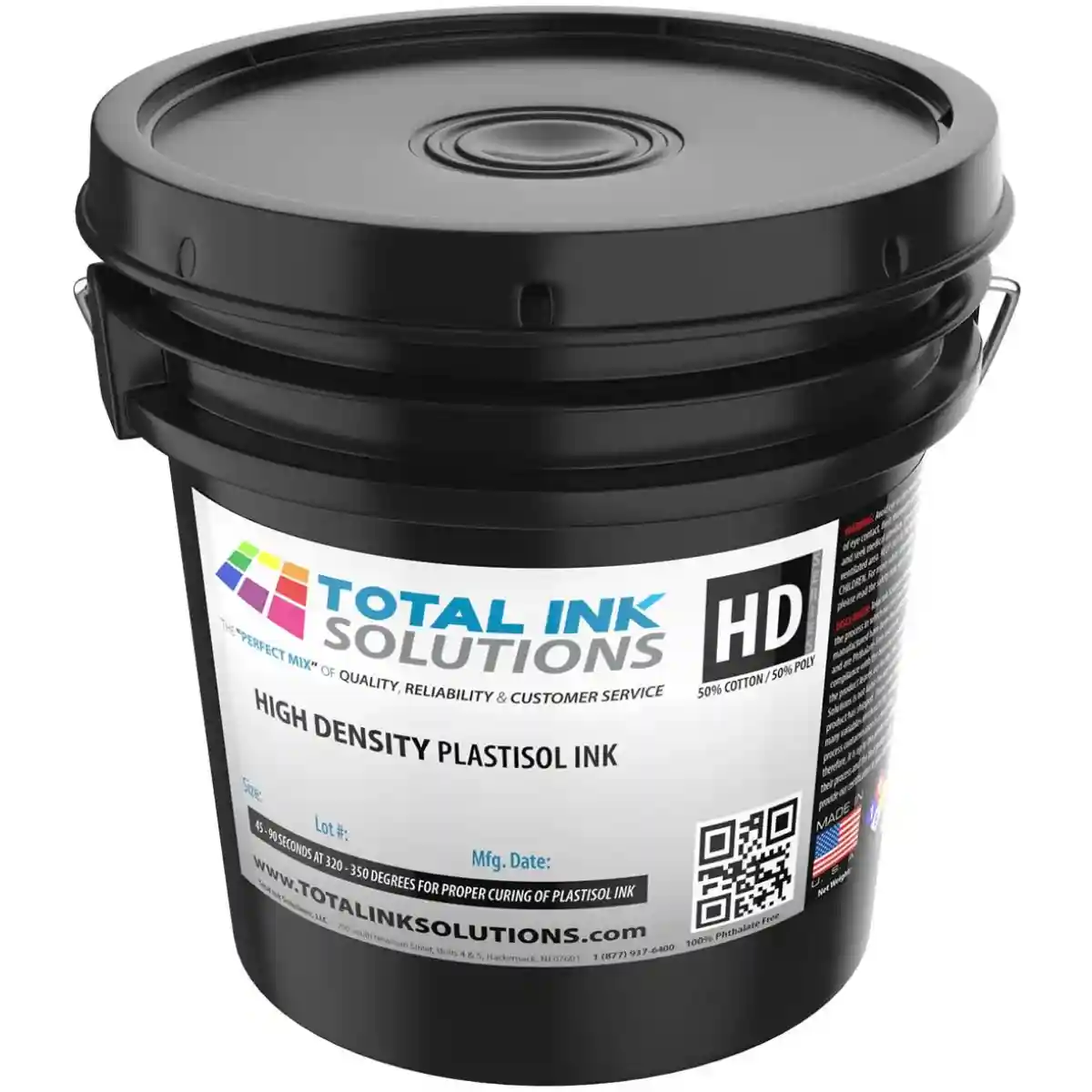 Plastisol Ink 3D High Density - Gallon TOTAL INK SOLUTIONS®