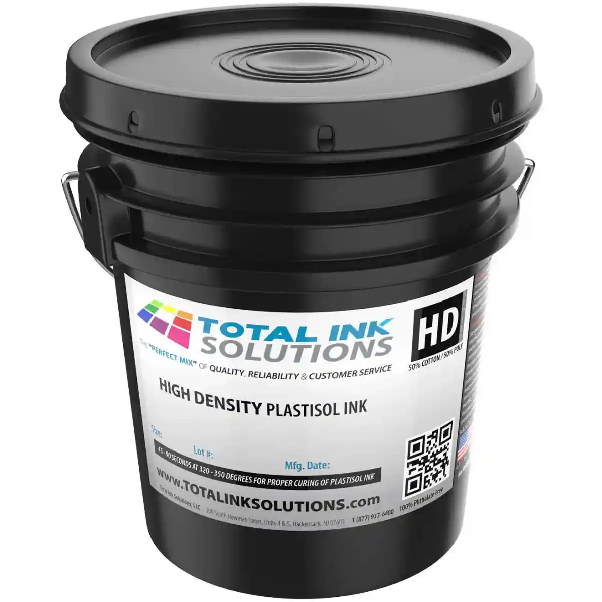 Plastisol Ink 3D High Density - 5 Gallon TOTAL INK SOLUTIONS®