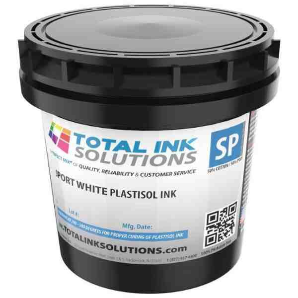 Sport White Plastisol Ink - Pint