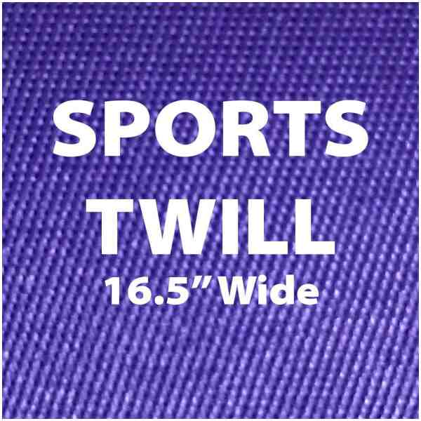TwillUSA PSA Sports Fabric with Permanent Adhesive Backing 16.5" Wide