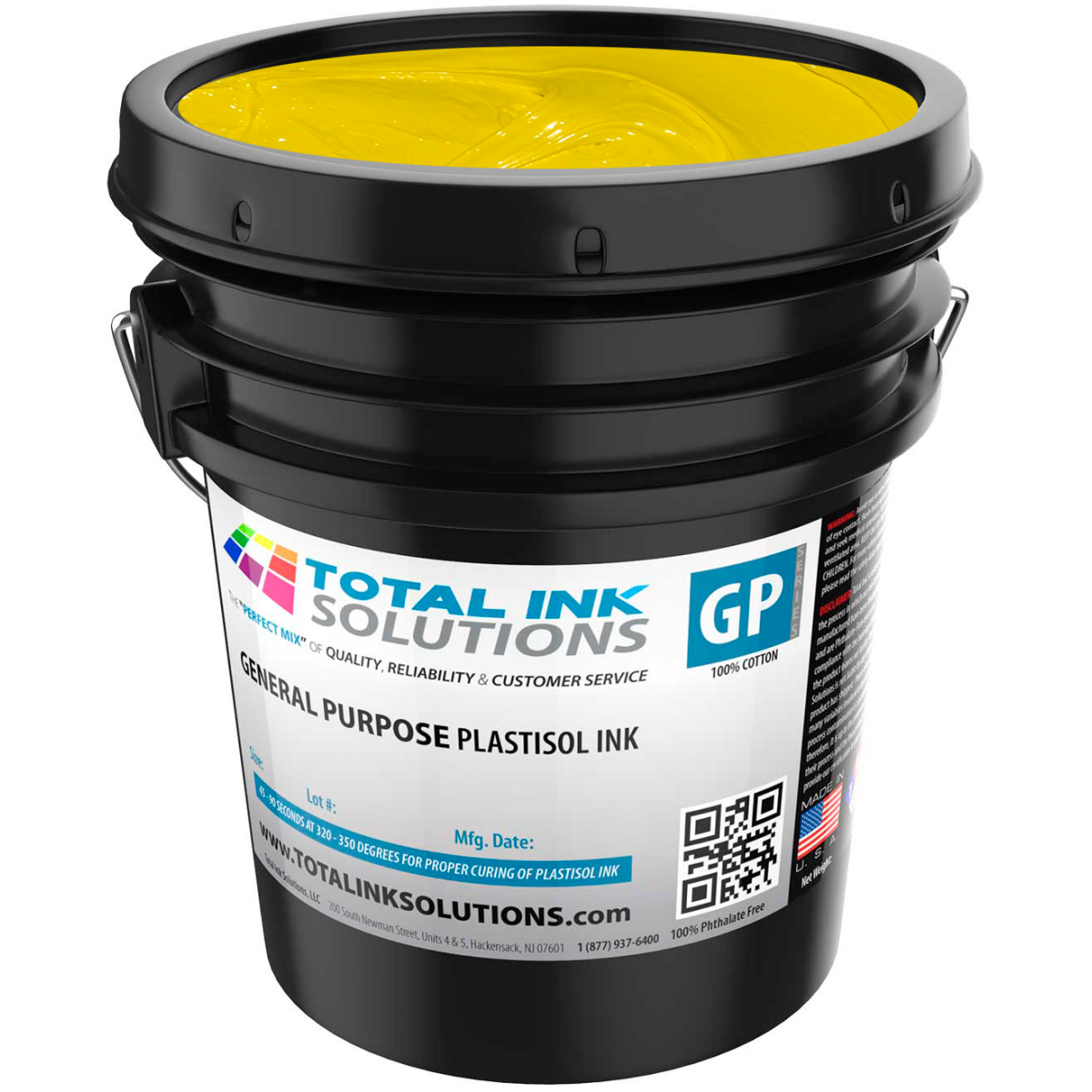 General Purpose Plastisol Ink - 5 Gallon TOTAL INK SOLUTIONS®