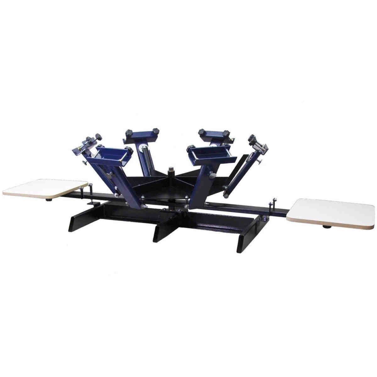 Logos 6 Color 2 Station Screen Printing Press With Stand LOGOS®