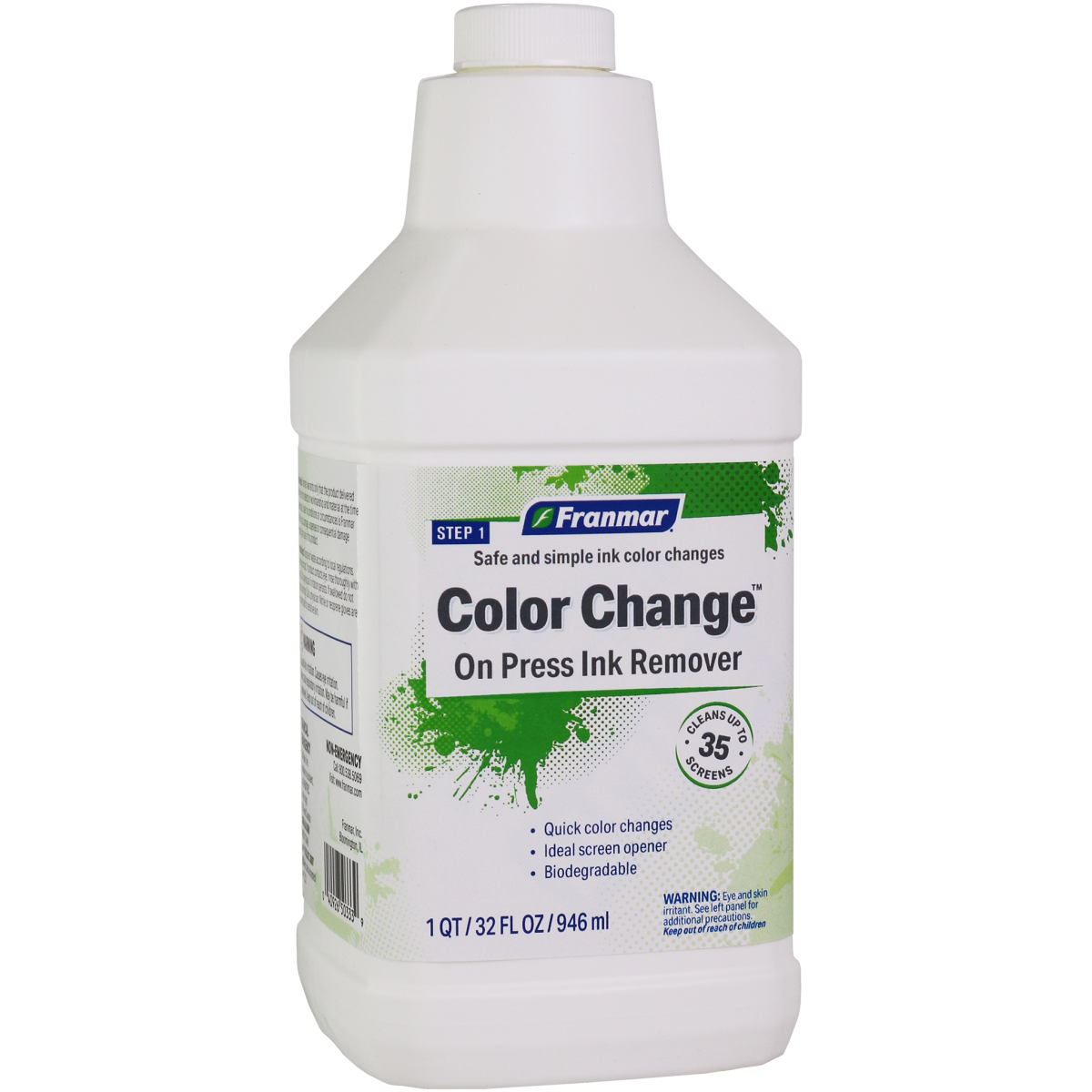 Franmar® On-Press Color Change Ink Remover FRANMAR®