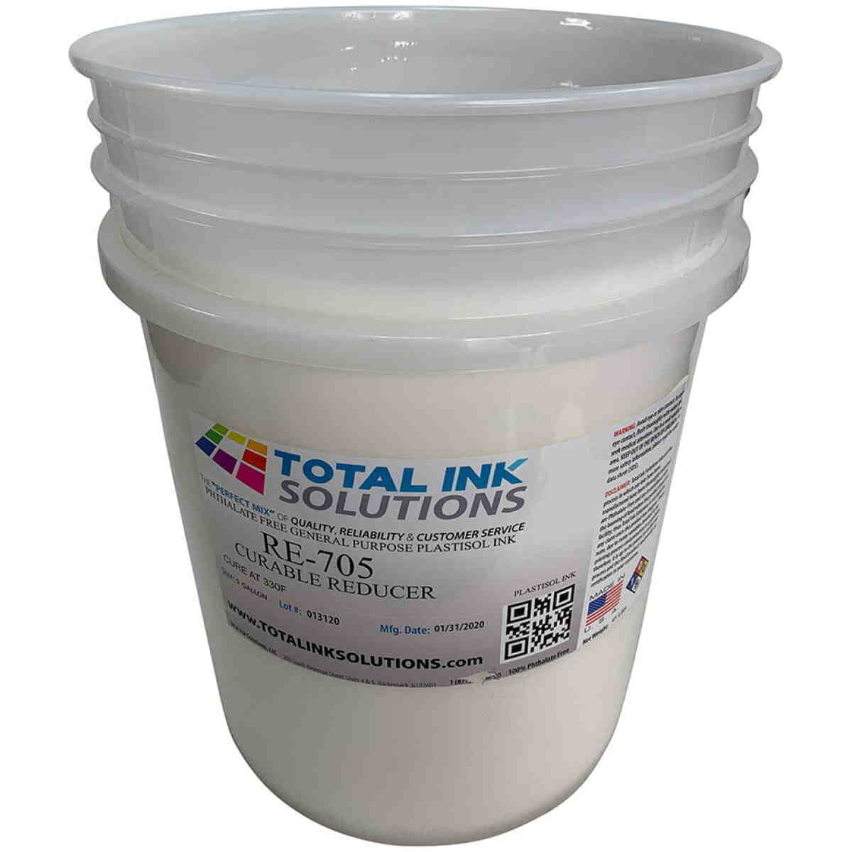 Curable Ink Reducer - 5 Gallon TOTAL INK SOLUTIONS®