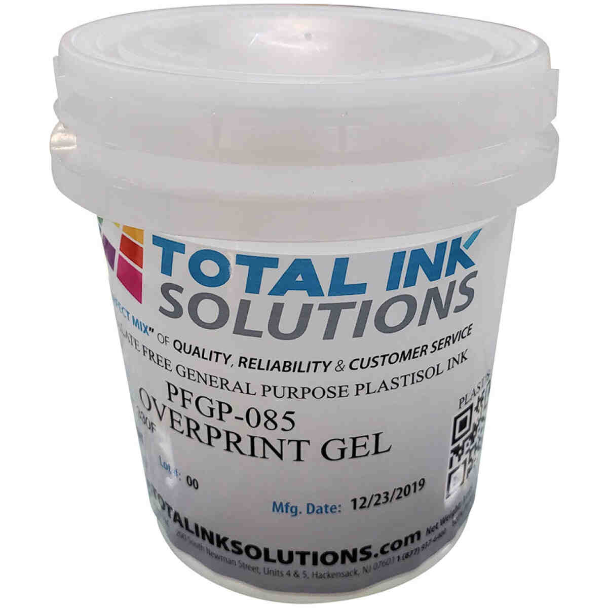 General Purpose Plastisol Ink - Overprint Gel TOTAL INK SOLUTIONS®