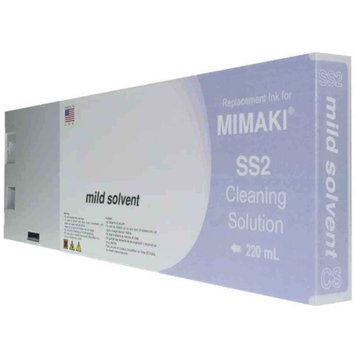 STS® Cleaning Solution Cartridge For Mimaki Mild Solvent SS2 - 220 Ml STS®
