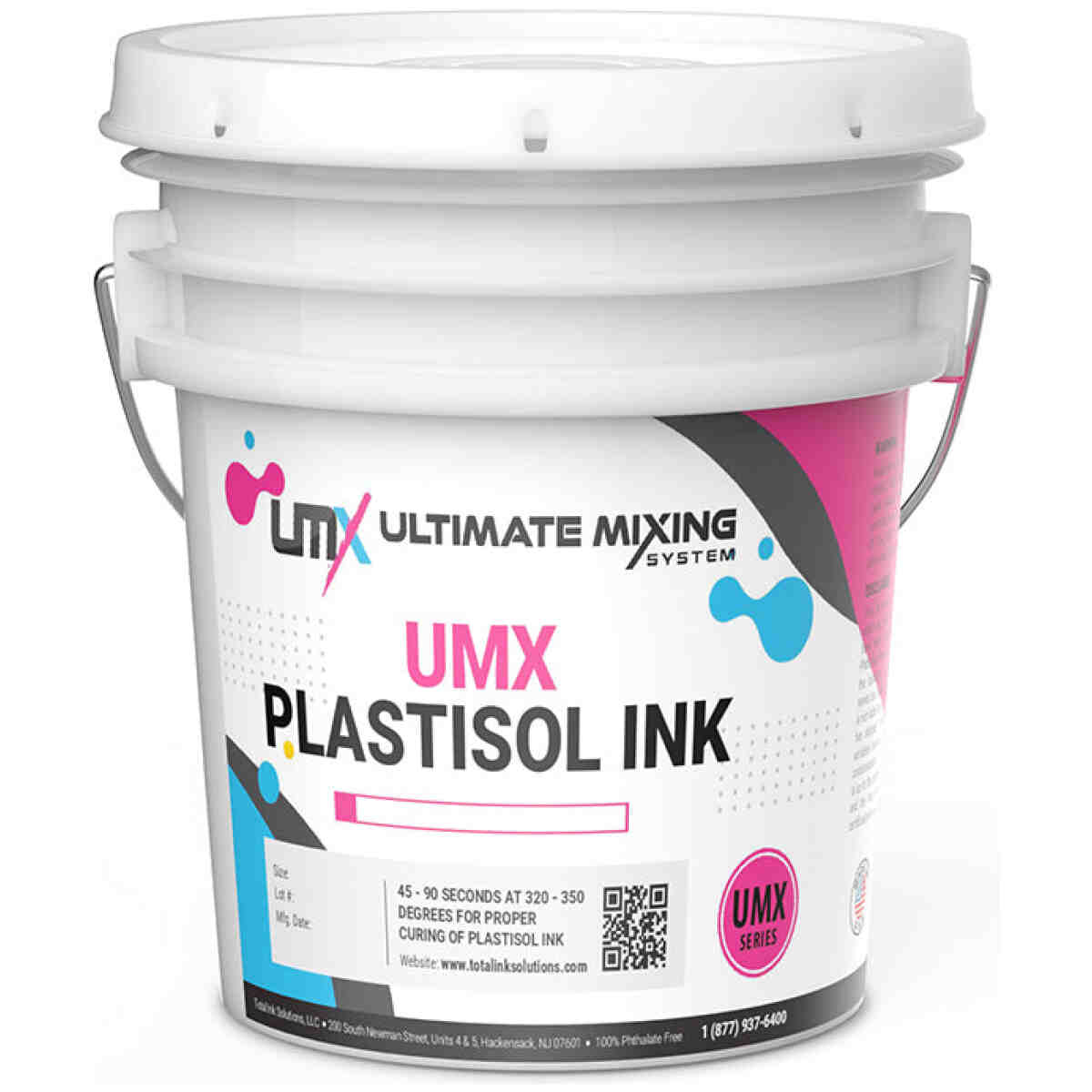 Pantone® (Umx) Colors - 5 Gallons TOTAL INK SOLUTIONS®