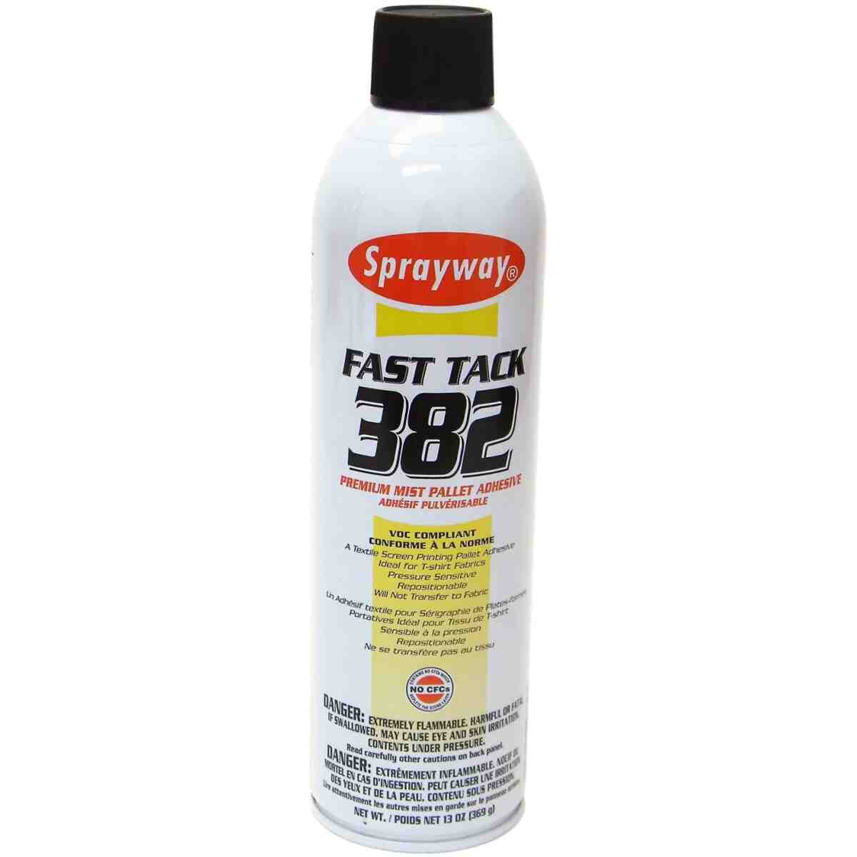 Sprayway Fast Tack 382 Mist Spray Pallet Adhesive SPRAYWAY®