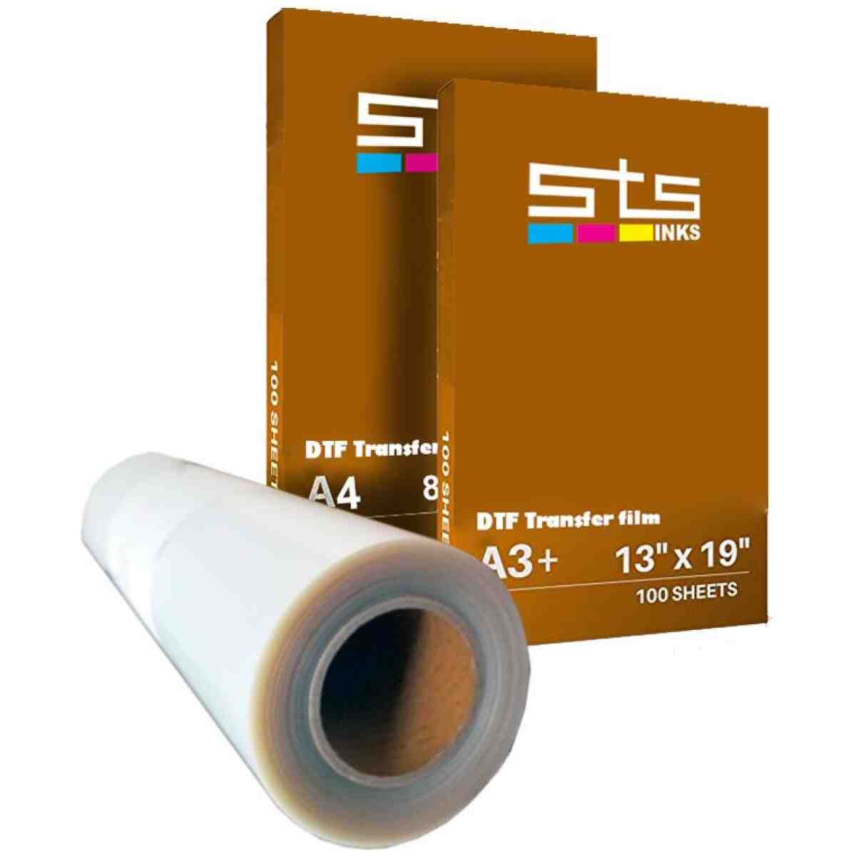 STS® DTF Transfer Film A3+ (13 X 19”) Cut Sheets STS®