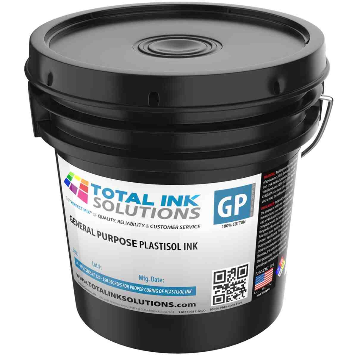 General Purpose Plastisol Ink - Mixing Base TOTAL INK SOLUTIONS®