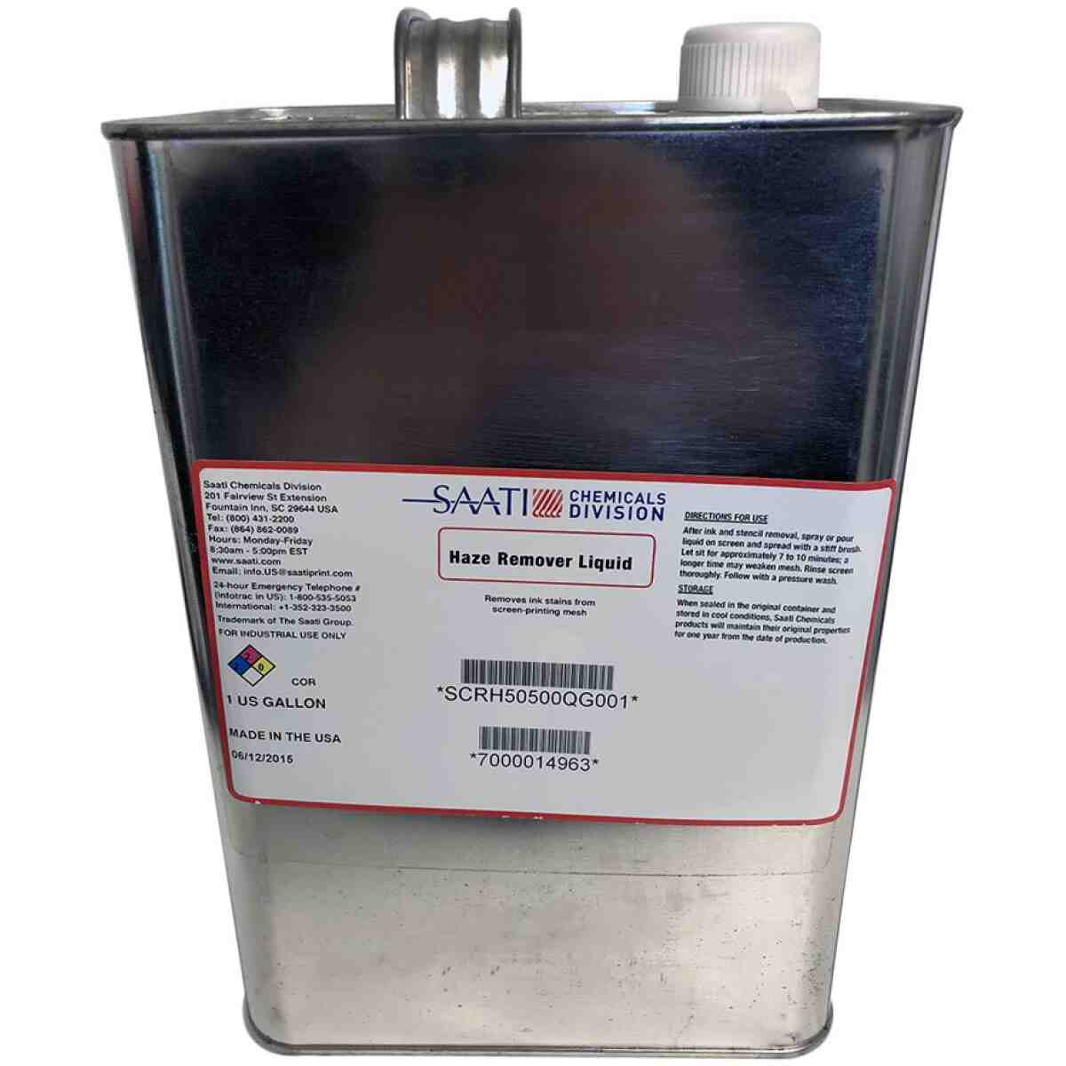 Saati Haze Remover Liquid - Gallon SAATI®