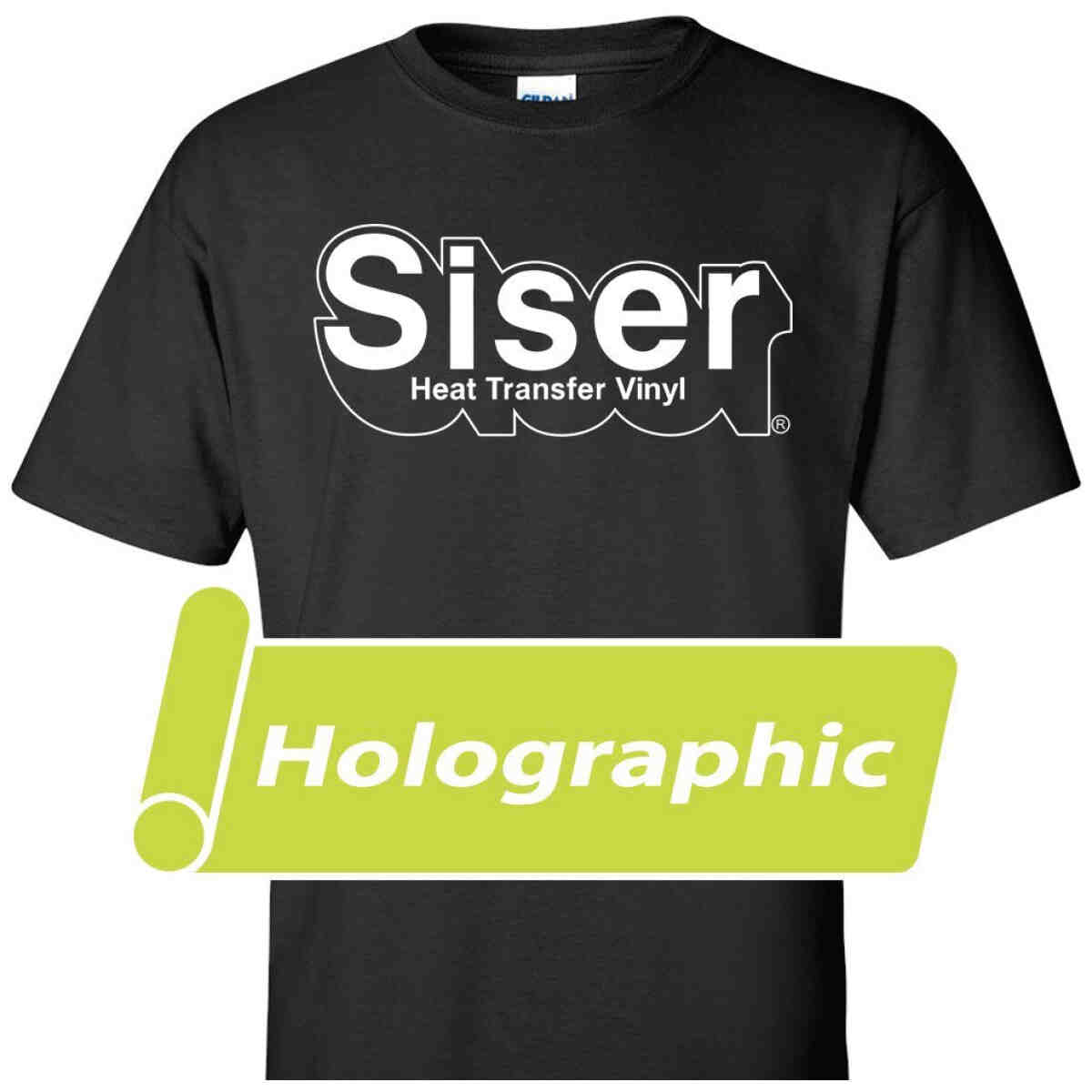 Holographic Heat Transfer Vinyl 18" SISER®