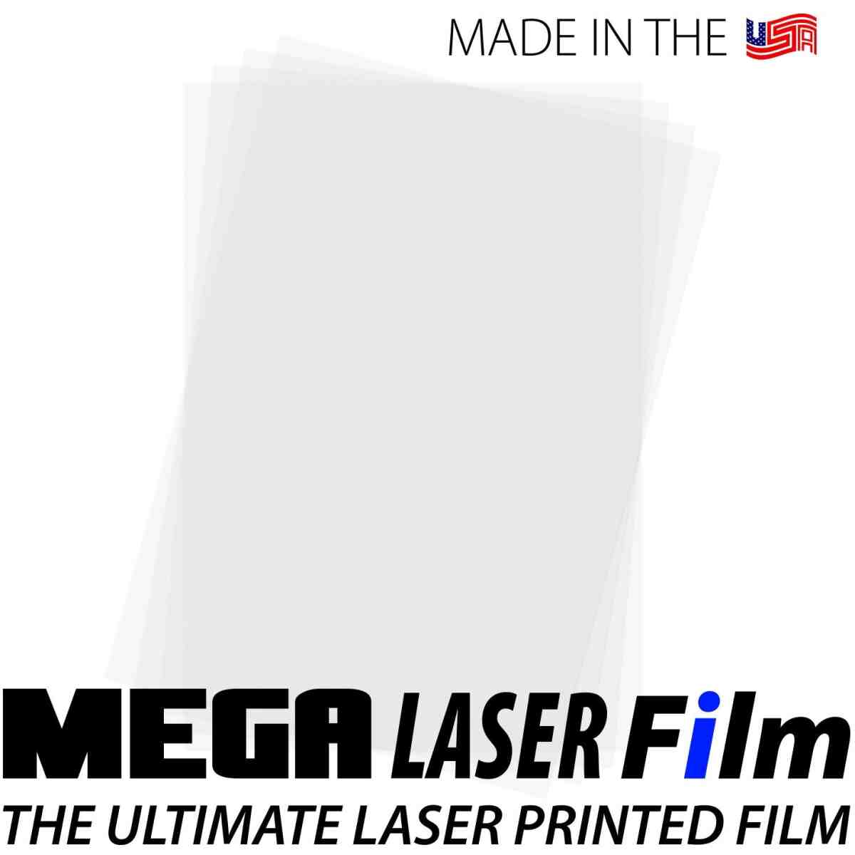 Mega Laser Film 8.5" X 11" MEGA FILM®