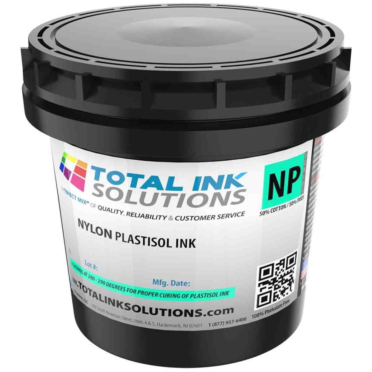 Nylon Plastisol Ink, Bleed Resistant – Quart TOTAL INK SOLUTIONS®