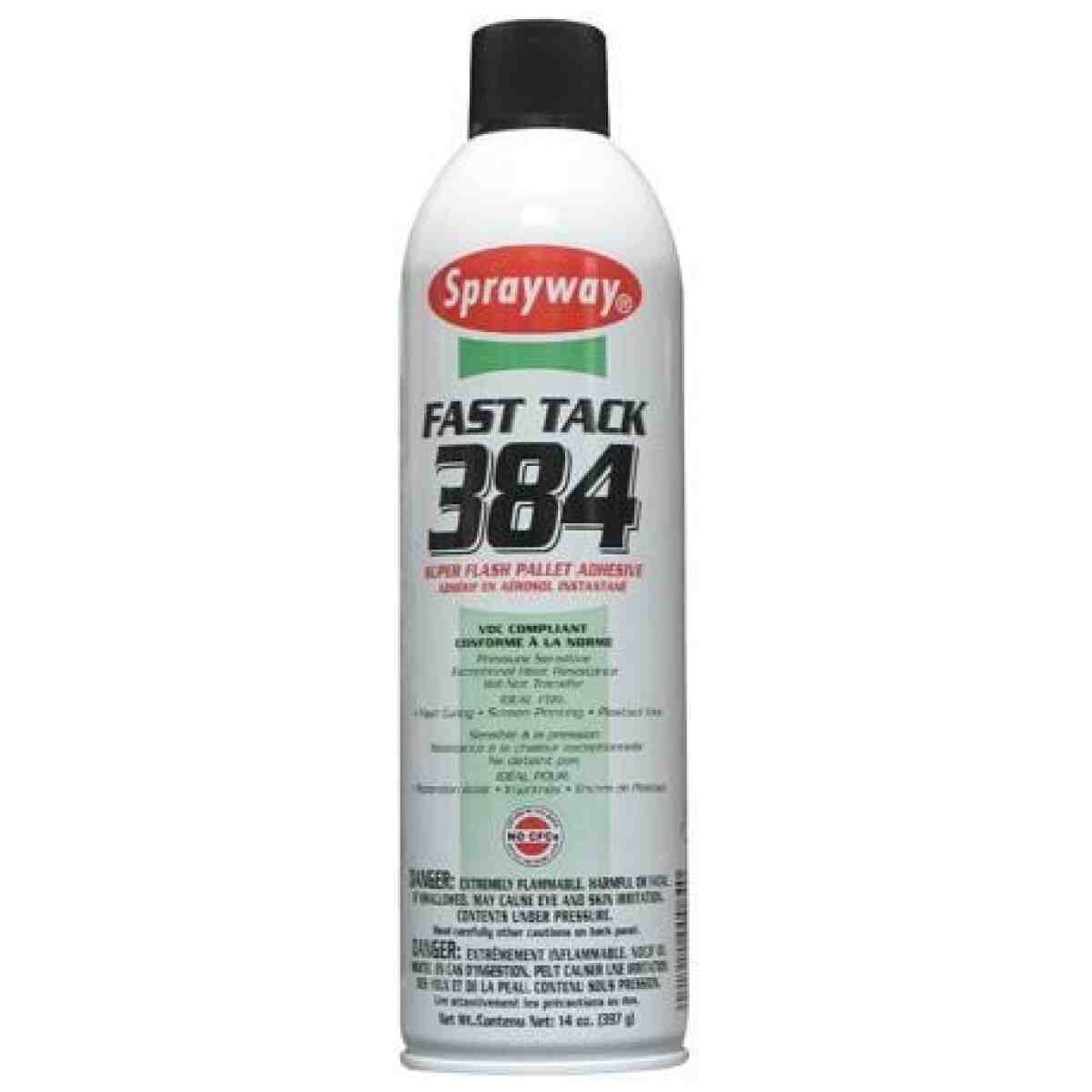 Sprayway Fast Tack 384 Super Flash Spray Adhesive SPRAYWAY®