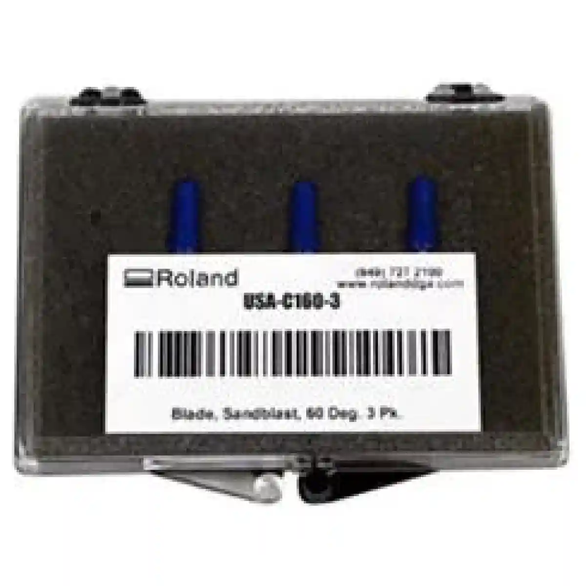 Roland 60°/1.00 Offset 60*/1.00 Offset Premium Blade, 3 Ea. - Thick Materials ROLAND®