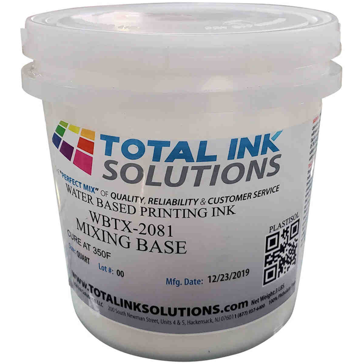 Waterbase Mixing Base TOTAL INK SOLUTIONS®