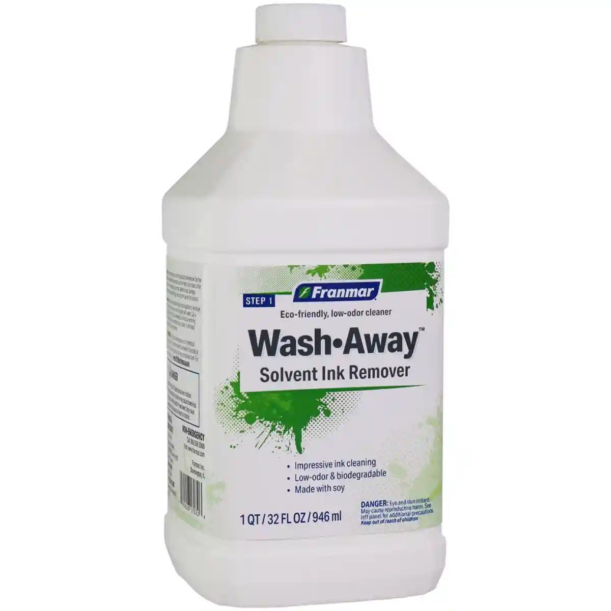 Franmar® Wash Away (Solvent Ink Remover)